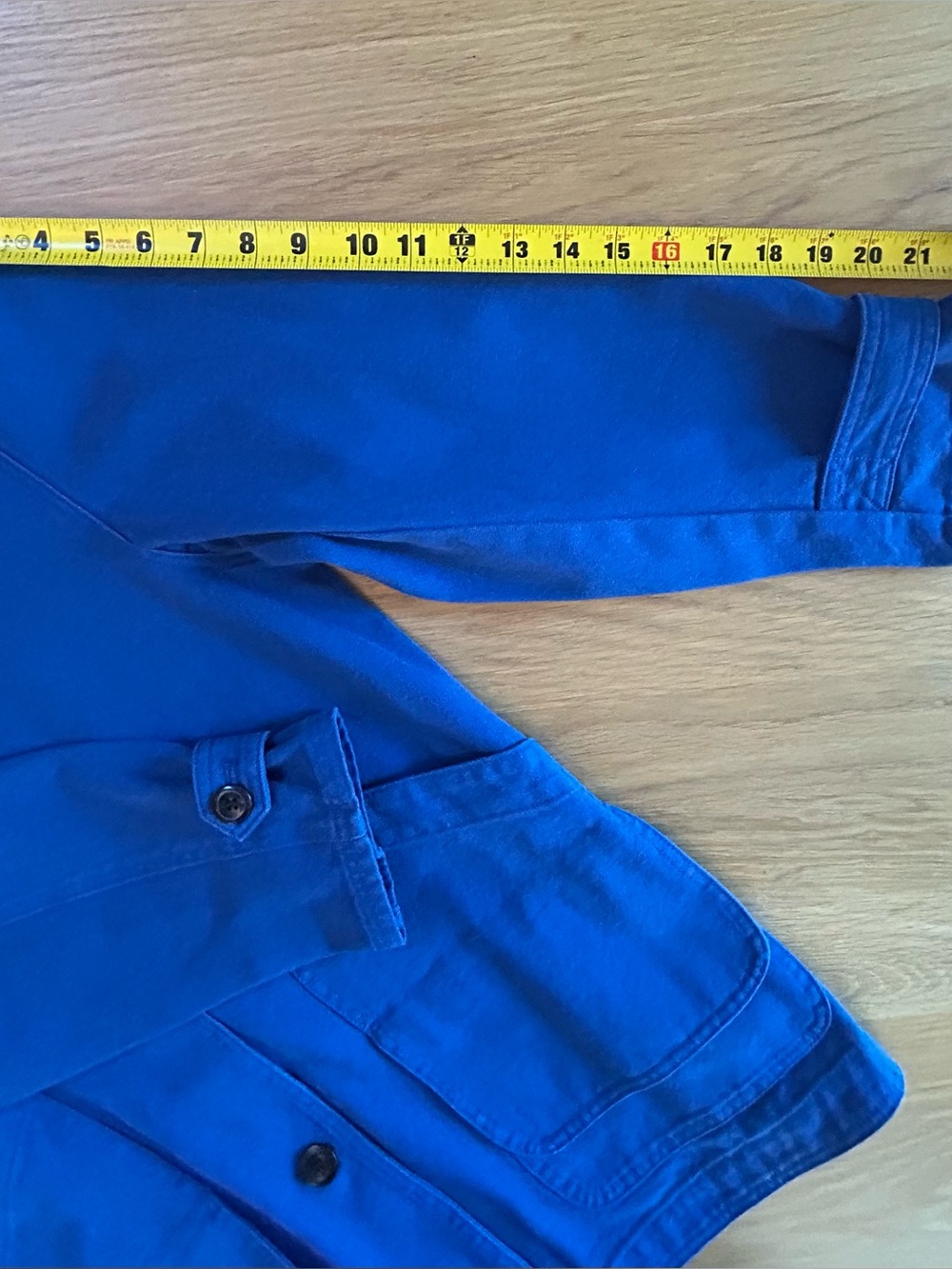 J.Crew Barn Jacket Women M Blue Cotton Canvas Corduroy Collar NWT CI107 - Picture 11 of 11